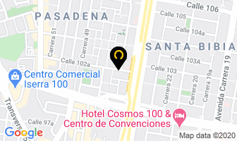 Mapa de Vacunemos Colombia en Bogotá D.C