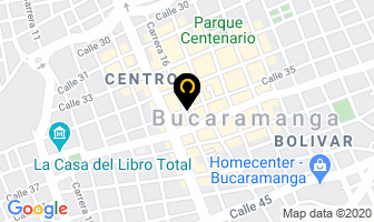 Mapa de Vagatas en Bucaramanga