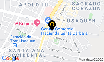 Mapa de Valacorp Ltda en Bogotá D.C