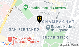 Mapa de Valdés Medicos en Cali