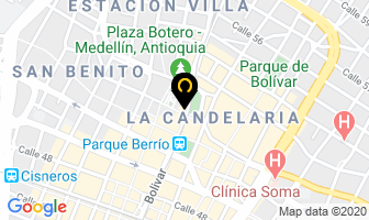 Mapa de Valencia Marcela en Medellín