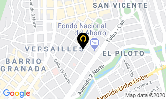 Mapa de Valencia Quintero Jorge Luis en Cali