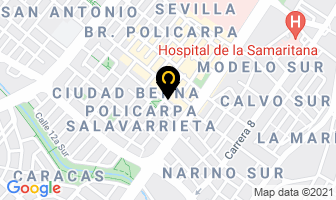 Mapa de Valentina Bolsos Y Accesorios en Bogotá D.C