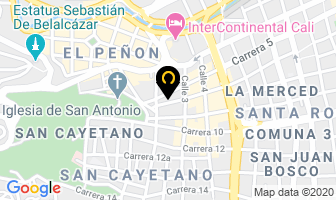 Mapa de Valery Boutique en Cali