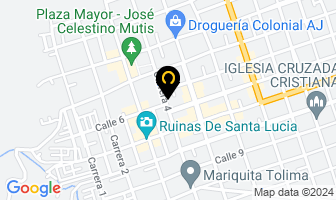 Mapa de Valery Comunicaciones en Mariquita