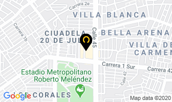 Mapa de Valery Fantasy en Barranquilla