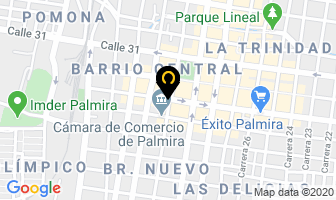 Mapa de Valle Aseo en Palmira