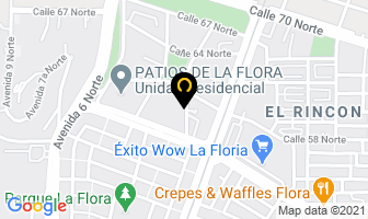 Mapa de Vallecaucana De Motos en Cali