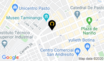 Mapa de Vallejo Franco Cesar Augusto en Pasto