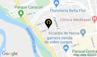 Mapa de Valltes en Neiva