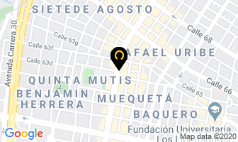 Mapa de Valquiria Visual Ltda en Bogotá D.C