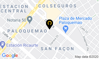 Mapa de Valsi De Colombia en Bogotá D.C