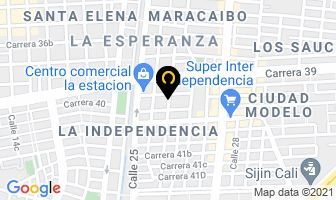 Mapa de Valtec S.a. en Cali