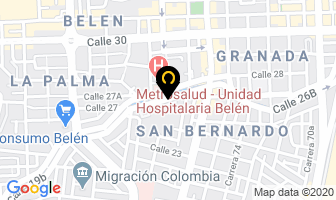Mapa de V&p Grupo Khronos en Medellín