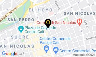 Mapa de Vane Sport en Cali