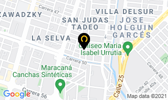 Mapa de Vanegas Del Sur en Cali
