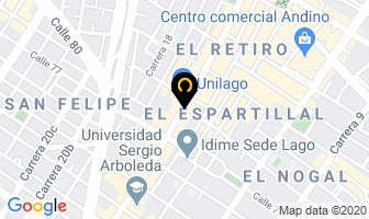 Mapa de Vanegas Ramírez Arturo en Bogotá D.C