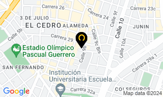 Mapa de Vanessa Guijo Eventos en Cali