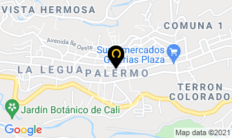 Mapa de Vanessa Peluquería en Cali