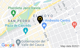 Mapa de Vanidad Economia en Cali