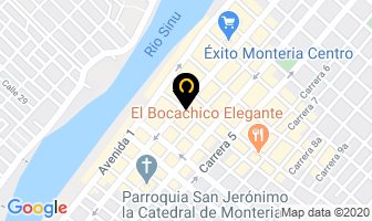 Mapa de Vanidades Montería en Montería