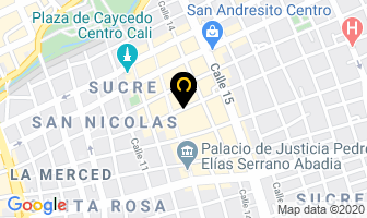 Mapa de Vanity Store en Cali