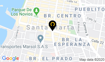 Mapa de Vargas Sánchez Eusebio en Santa Marta