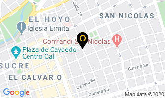 Mapa de Variadores Y Controles Sas en Cali