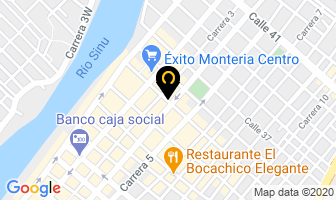 Mapa de Variedades Adc en Montería