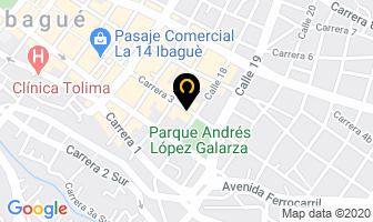 Mapa de Variedades América en Ibagué