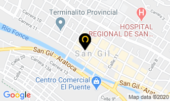 Mapa de Variedades Angel en San Gil