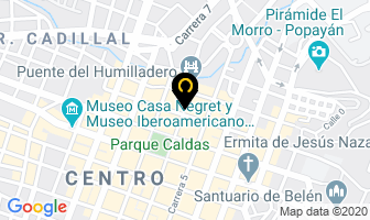 Mapa de Variedades Angelita en Popayán