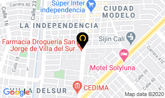 Mapa de Variedades C Y T en Cali