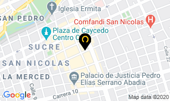 Mapa de Variedades Colombo Japonesa en Cali