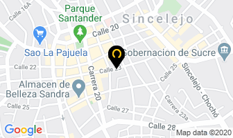 Mapa de Variedades Debanhi en Sincelejo