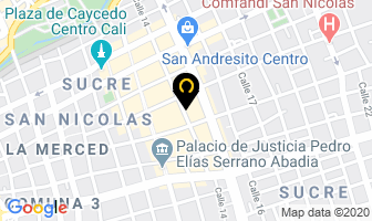 Mapa de Variedades Deval en Cali