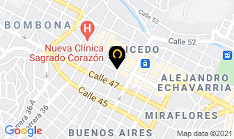 Mapa de Variedades Duque en Medellín