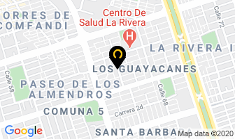 Mapa de Variedades Escorpión en Cali