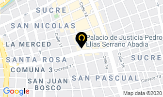Mapa de Variedades Gómez en Cali