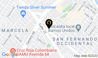 Mapa de Variedades Hanna en Bogotá D.C