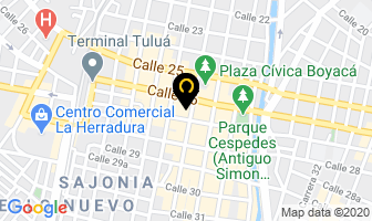 Mapa de Variedades J&e Ltda. en Tulua