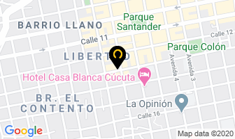 Mapa de Variedades Jessica en Cúcuta