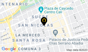 Mapa de Variedades Jonabi en Cali