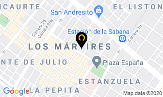 Mapa de Variedades La Yuyis en Bogotá D.C