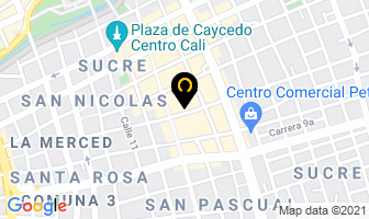 Mapa de Variedades Marlyn en Cali