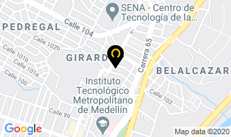 Mapa de Variedades Natalia en Medellín