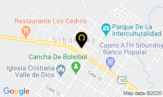 Mapa de Variedades Orfany en Sibundoy