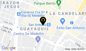 Mapa de Variedades Pink en Medellín