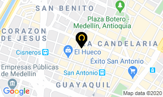 Mapa de Variedades Sf en Medellín