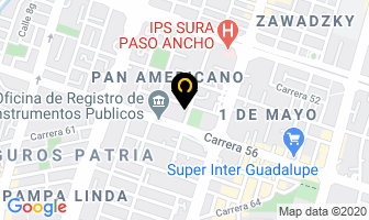Mapa de Variedades Valens en Cali